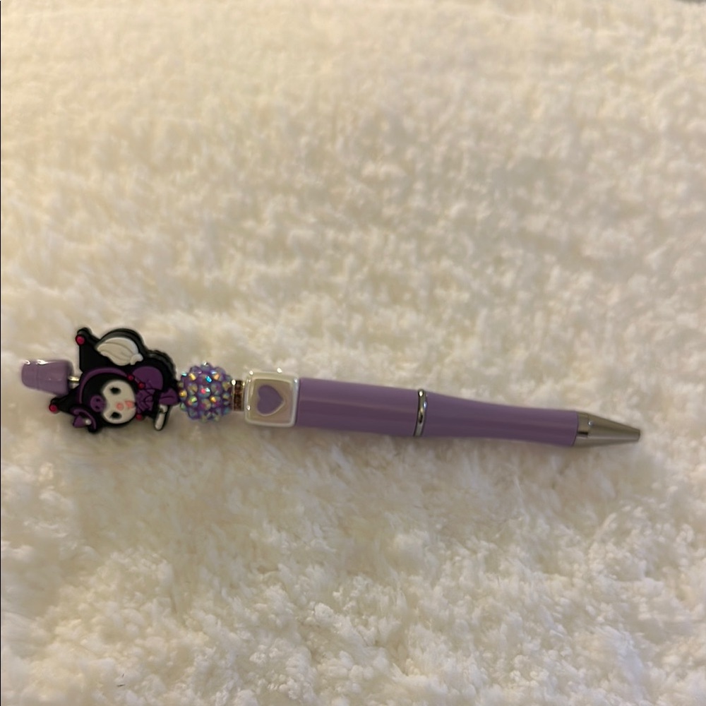 Purple Character Pen - Picture 2 of 4